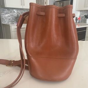 Vintage Coach Drawstring Bucket Bag